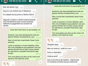 Vítima escapa de golpe e criminoso questiona: 'onde eu errei?'