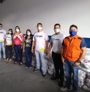 Instituto Nordeste e ONG Ação da Cidadania Nacional entregam doações em Santana do Ipanema