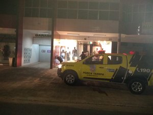 [Vídeo] Ladrões são presos em flagrante no interior de loja em Arapiraca