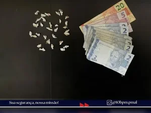 Três pessoas são presas por tráfico de drogas no centro de Palmeira dos Índios