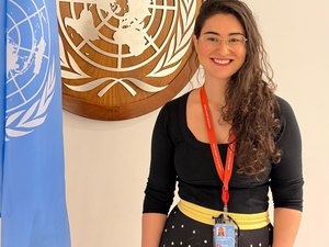 Teca Nelma representa Alagoas em Fórum da Juventude da ONU, em Nova York