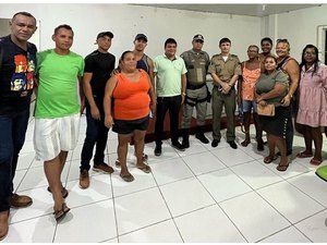 6º BPM orienta ambulantes sobre festejos juninos em São Luís do Quitunde