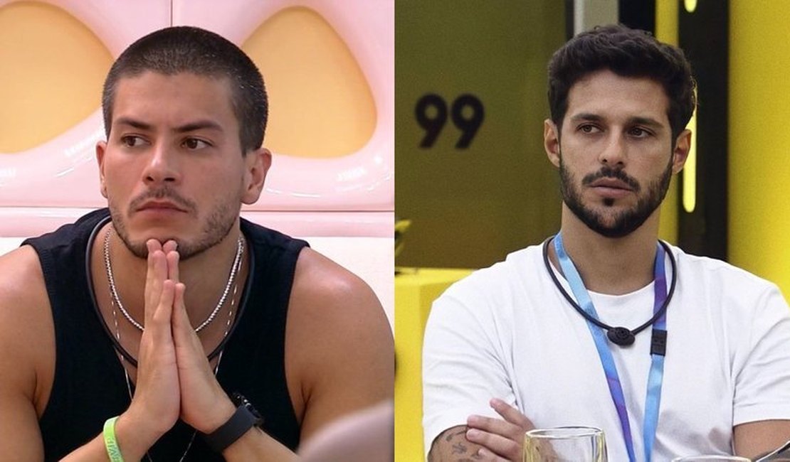 No Jogo da Discórdia, Arthur Aguiar e Rodrigo discutem: ''Não confiável''