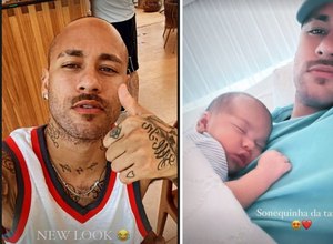 Neymar surpreende com visual diferentão