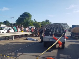 Homem de 60 anos morre após ser atropelado em Marechal Deodoro