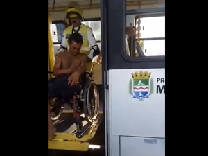 Agressor de cadeirante tenta enganar polícia com identidade e idade falsas