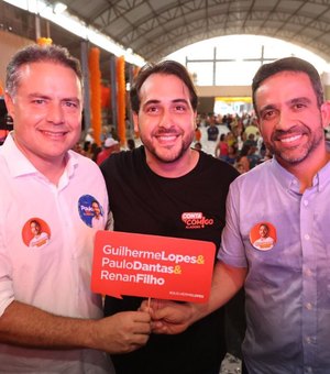 Guilherme Lopes leva milhares de pessoas para o lançamento da sua pré-candidatura