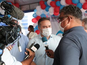 Governador anuncia programa viário 'Alagoas de Ponta a Ponta' ao autorizar obra que ligará Chã Preta a Correntes (PE)