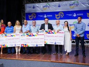 Prefeitura realiza a premiação dos ganhadores da 1ª edição do IPTU 2025