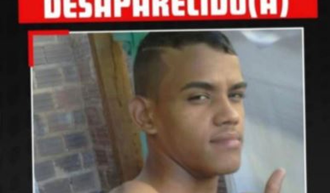 Família de José Gabriel Barbosa está aflita por informações do jovem, que está desaparecido