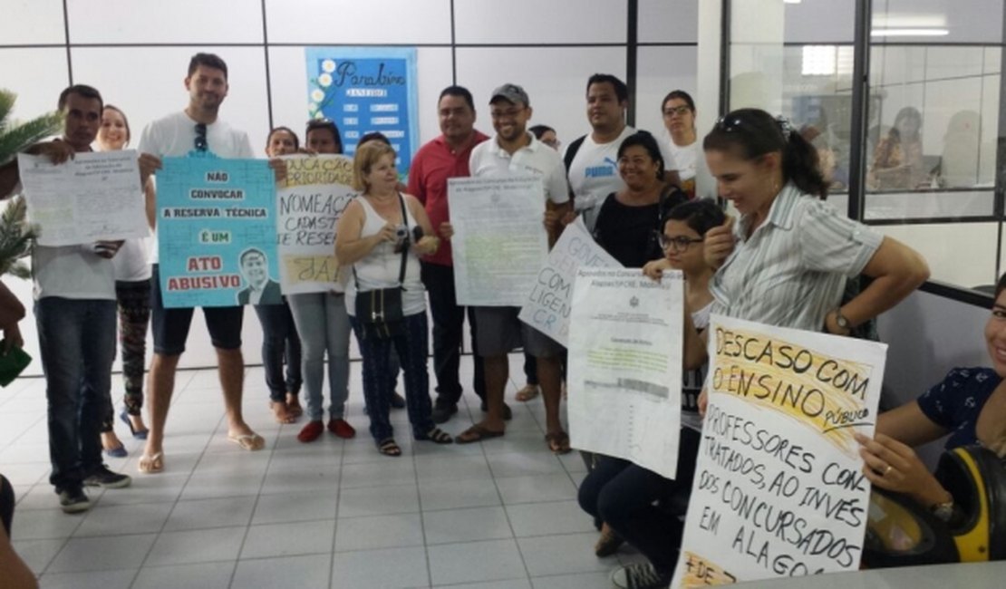 Reserva Técnica da Educação protesta em Arapiraca