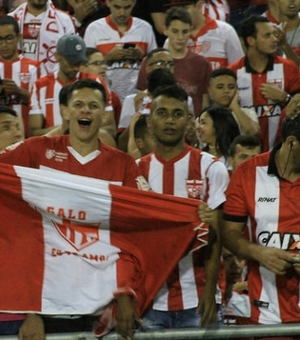 Definidos preços dos ingressos para CRB e Atlético-GO, pela 4ª rodada da Série B