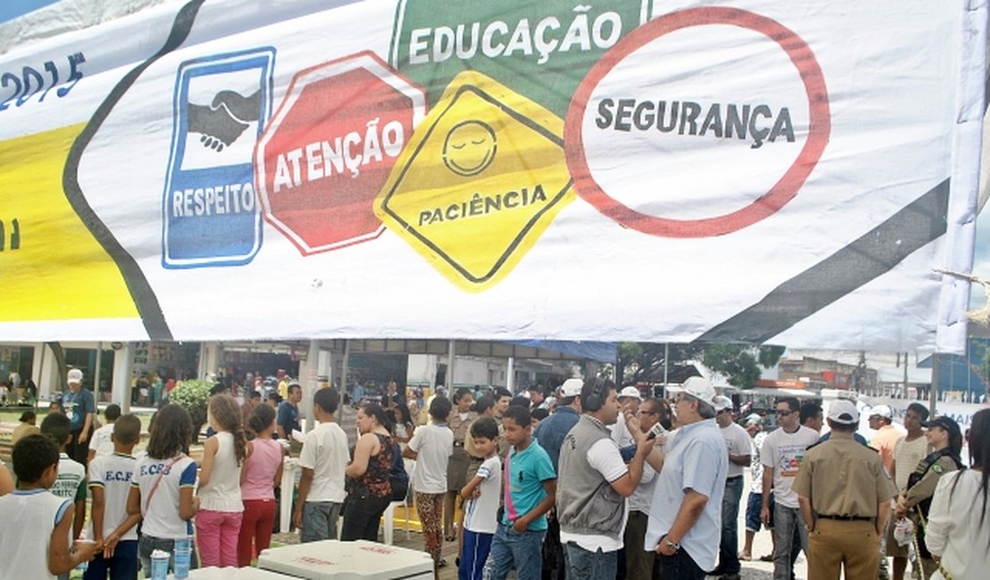 Ações integradas vão encerrar Semana Nacional de Trânsito em Arapiraca