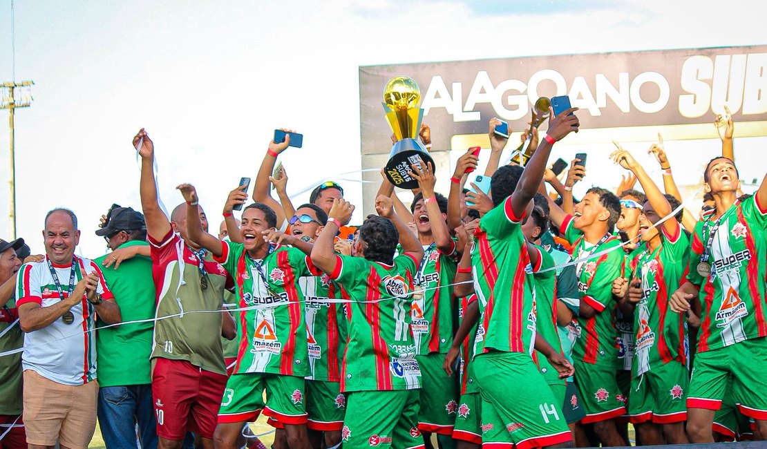 CEO conquista o título do Alagoano Sub-15 ao superar o CSA no Estádio Édsom Matias