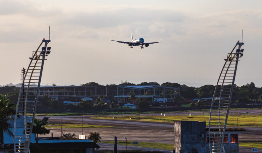 Maceió registra crescimento de 22,6% no fluxo aéreo em maio e quase 10% no fluxo internacional