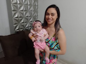 [Vídeo] Jovem de Arapiraca tem seu primeiro Dia das Mães em meio às descobertas da maternidade