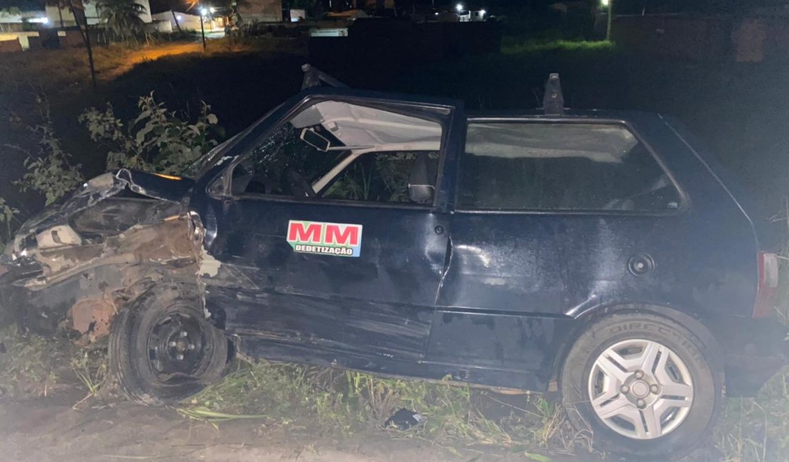 Motorista invade a contramão e provoca colisão na AL-101 Norte, em Paripueira