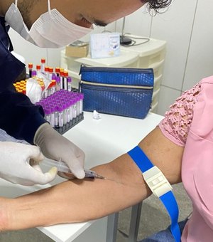 Reformada, UBS do Centro de Atalaia já atende à população com mutirão de exames de sangue