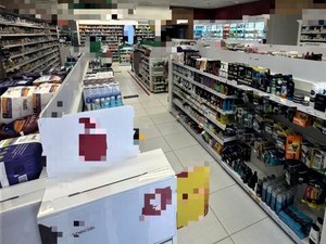 Vigilância Sanitária interdita farmácia no bairro da Serraria, em Maceió