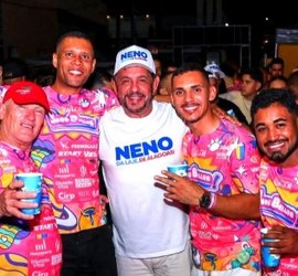 Com carnaval de destaque no interior, Neno da Laje consolida pré-candidatura à ALE