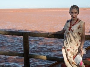 Atriz que faz Filó denuncia 'morte' do Rio Doce