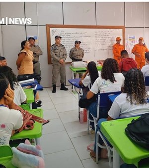 Militares fazem palestras sobre trânsito e socorros em Maragogi e Japaratinga