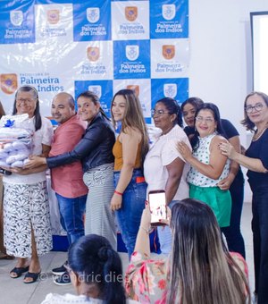 Prefeitura entrega mais de 150 kits de EPI’s para merendeiros de Palmeira