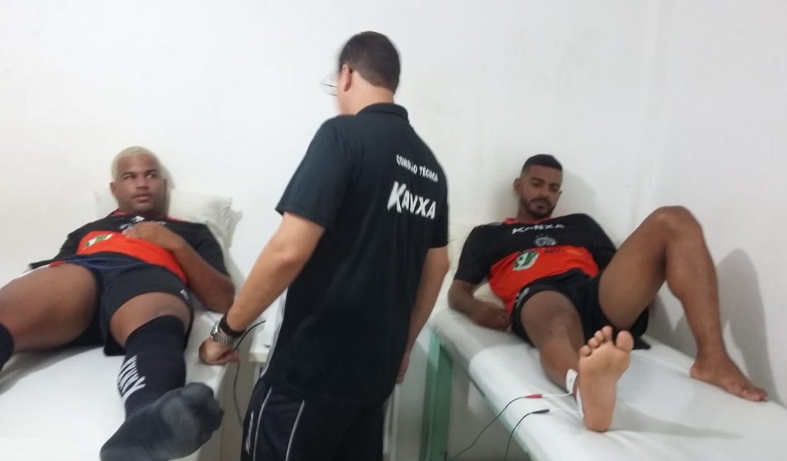 Jó Boy e Janderson se machucam em primeiro treino do ASA durante pré-temporada