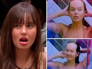 Equipe de Thais, do BBB 21 afirma que foto viral mostrando testa é montagem