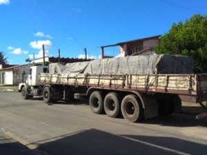 Homem é preso durante operação por receber carga de cimento roubada
