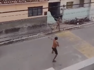 Mulher leva pedrada durante discussão com homem embriagado em Pão de Açúcar