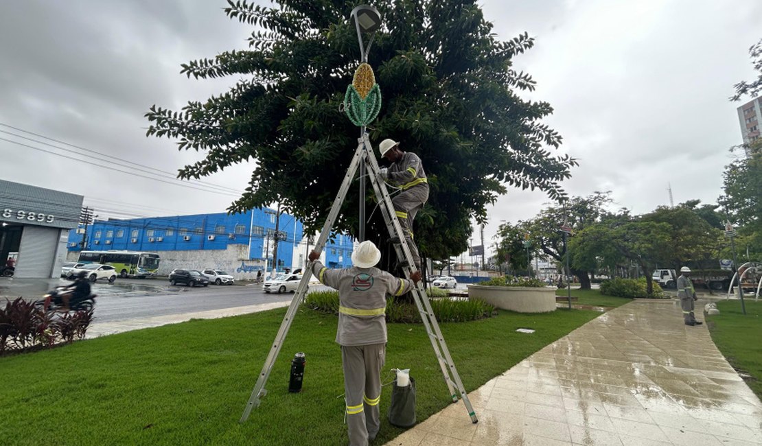 Prefeitura inicia montagem da Vila de São João no Parque do Centenário