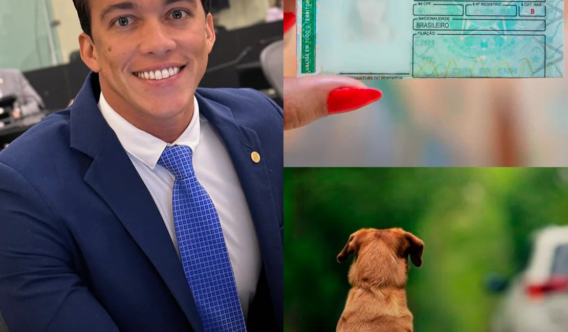 Leonam comemora aprovação de projeto que prevê cassação da CNH por abandono de animais