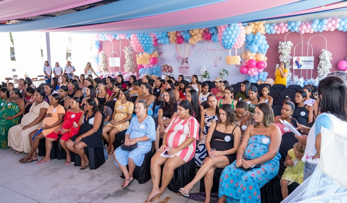 Prefeitura de Traipu promove Encontro de Gestantes com ações de acolhimento, orientação e cuidado