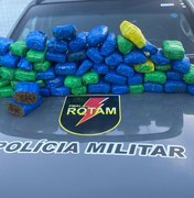 Rotam apreende quase 40kg de maconha durante ação na Cidade Universitária