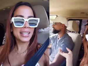 'Estou apaixonada', diz Anitta ao flertar com motorista no Caribe