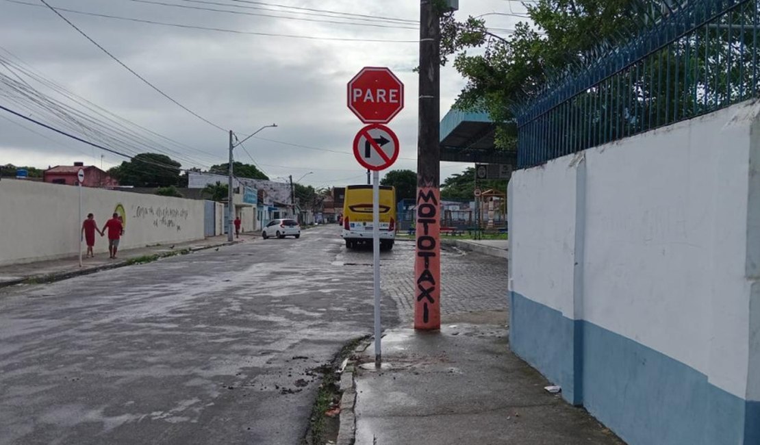 Ruas próximas ao terminal do Vergel do Lago passam por alteração de sentido