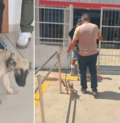 Homem fere olho do próprio cachorro e é preso por maus-tratos em Teotônio Vilela