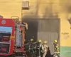 Explosão durante incêndio em supermercado deixa bombeiros feridos na fronteira entre Brasil e Uruguai