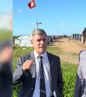 'Aqui tem lei', diz Cabo Bebeto ao registrar BO contra líder de invasão de fazenda produtiva em Arapiraca