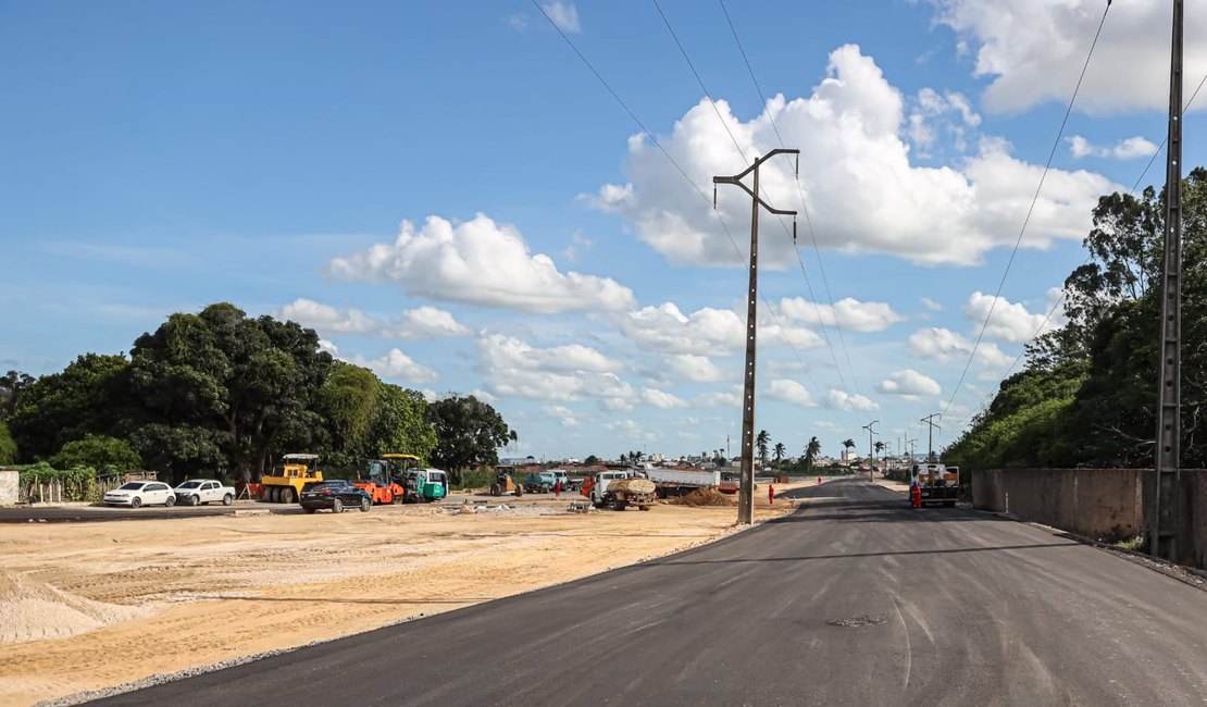 Obra de integração: Arapiraca ganha novo corredor de mobilidade com 960 metros