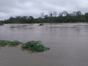 População da zona rural fica admirada com volume de água de afluentes do São Francisco