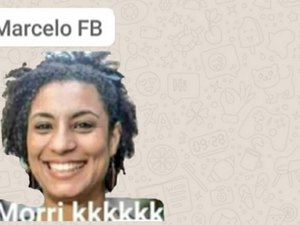 Assessor de Flávio Bolsonaro faz piada com morte de Marielle em rede social