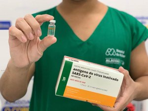 Alagoas recebe mais 28,8 mil doses de vacinas contra a Covid-19