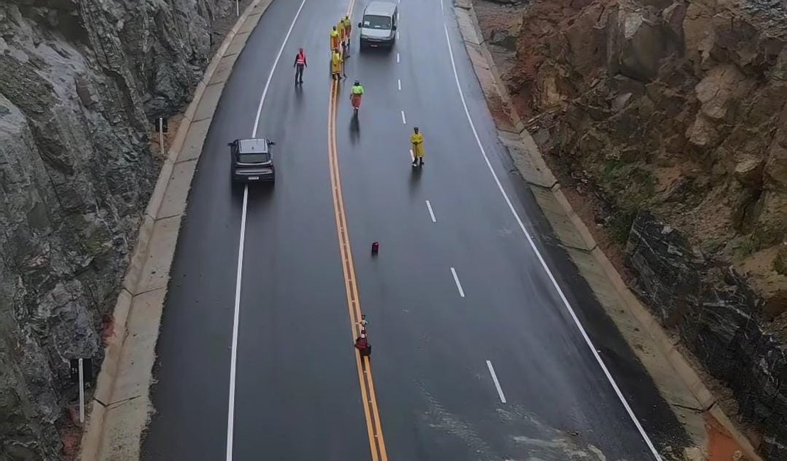 Rodovia BR 416 permanece interditada no município de Colônia Leopoldina