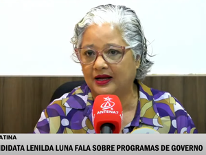 Lenilda Luna pretende estatizar serviços de limpeza urbana, água e esgoto, em Maceió