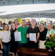 Prefeito Ronaldo Lopes assina ordem de serviço para construir Centro Público de Convivência no Oiteiro