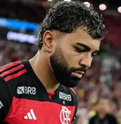 Por decisão da diretoria do Flamengo, Gabigol está fora da partida contra o Atlético-MG