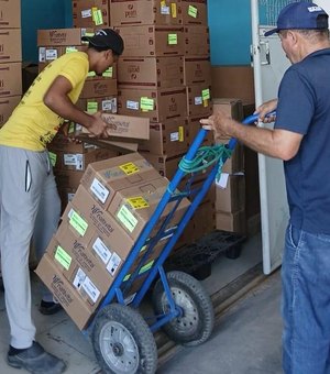 Nova remessa reforça estoque de medicamentos da Farmácia Central de Palmeira