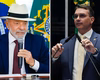 Atlas/Bloomberg: Flávio Bolsonaro tem 47,7% contra 47,6% de Lula no 2º turno